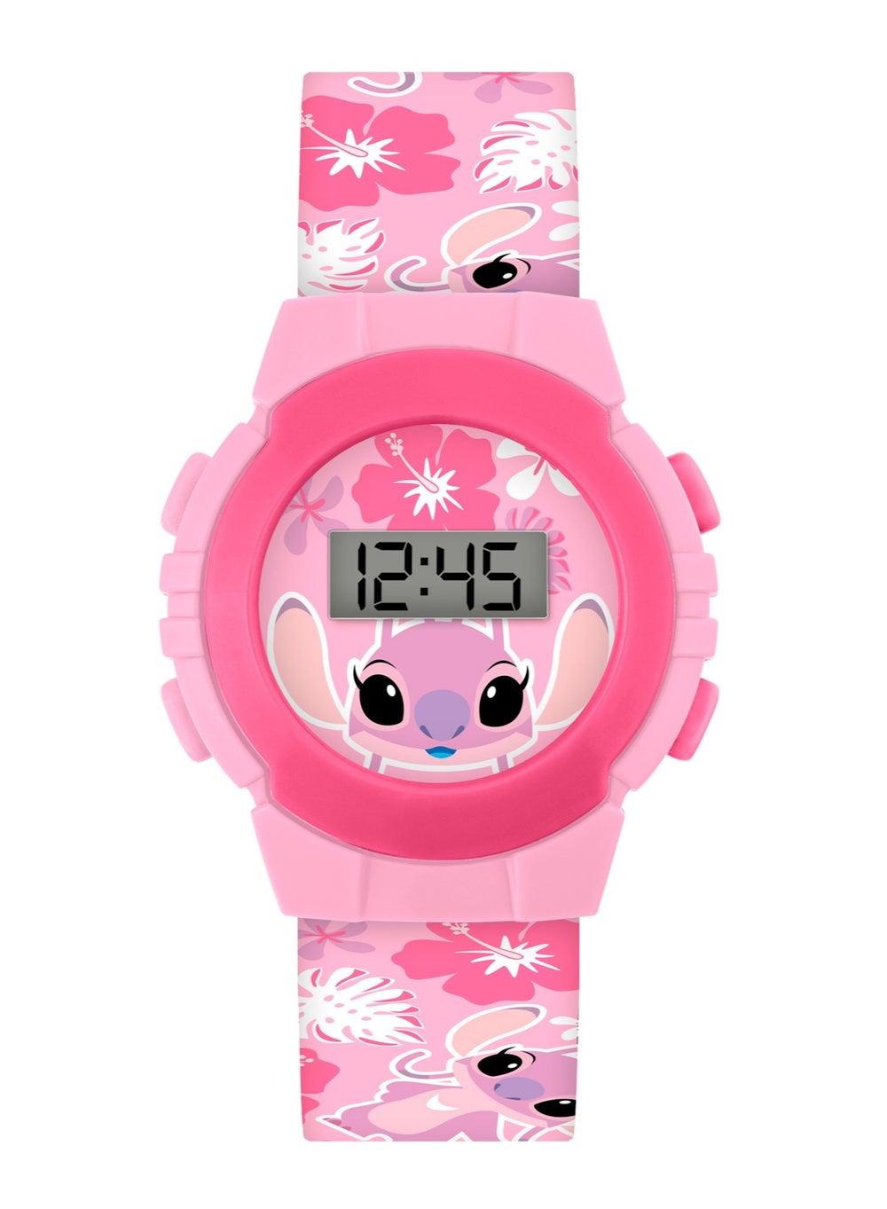 Disney Lilo & Stitch LAS4141ARG Pink Digital Watch for Women - Image 1