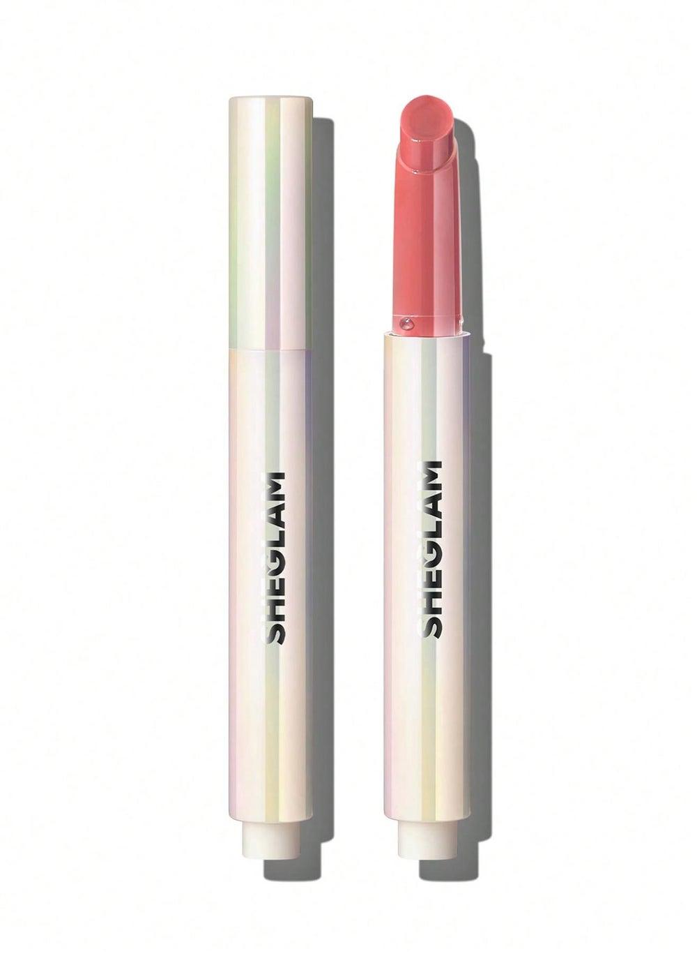 SG SHEGLAM Pout-Perfect Pink Flamingo Shimmer Lip Plumper - Image 1