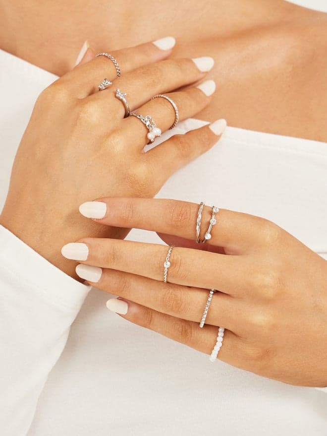 Styli Casual Chic Ring Set for Women – Accessorize with Elegance - Image 1