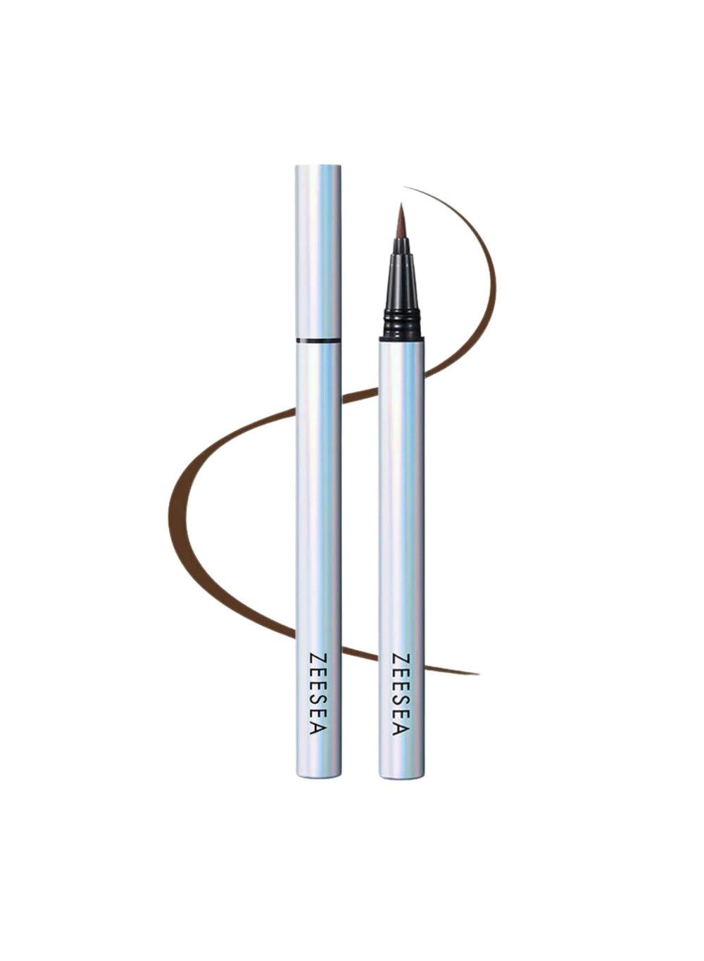 ZEESEA Khaki Waterproof Liquid Eyeliner - Precision Tip - Image 1