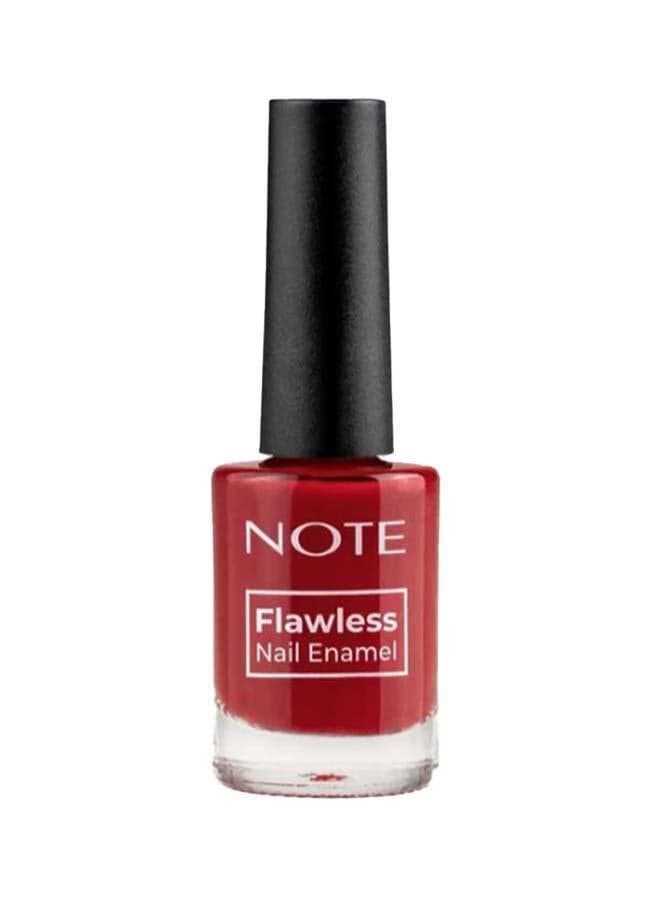 Note Flawless Nail Enamel 35 - Radiant Red Elegance - Image 1
