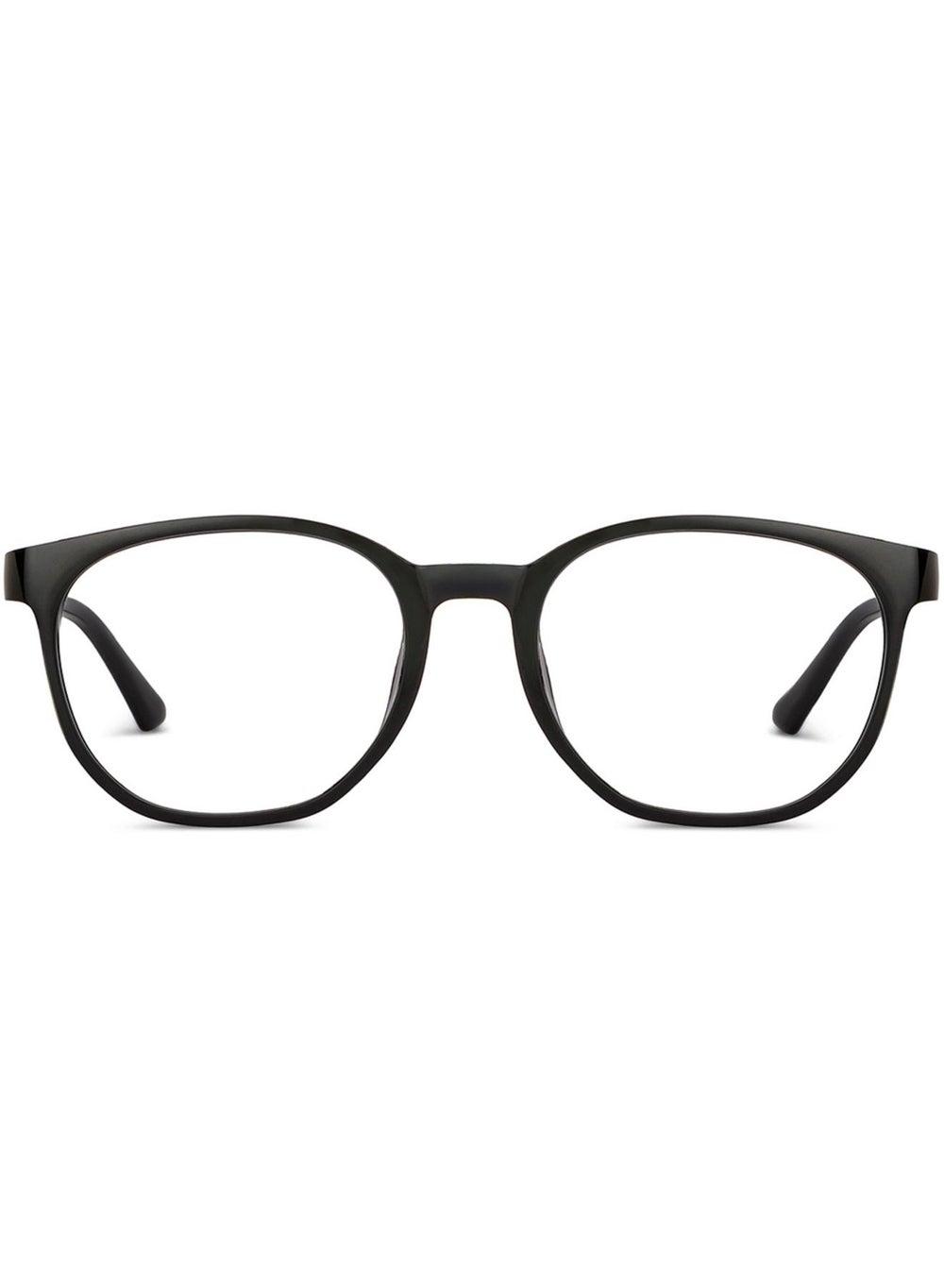 Lenskart Blu E14061 - Chic Unisex Round Eyeglasses, 52mm - Image 1