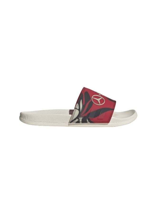 Mercedes AMG Petronas F1 Team Adilette Comfort Slides - Image 1