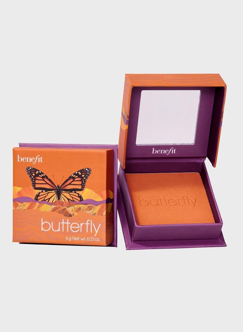 Butterfly Golden Orange Blush - Radiant Cheek Color - Image 1