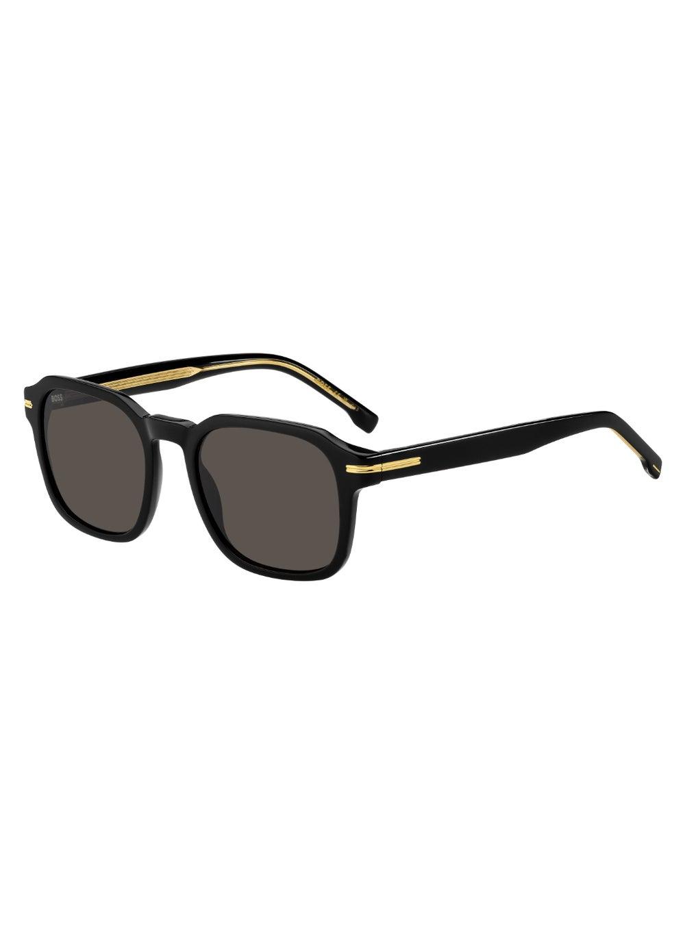 BOSS 1627/S Black Sunglasses - UV Protection Luxury for Men - Image 1
