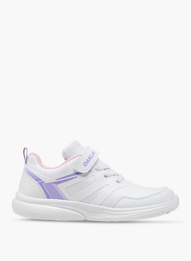 JD240013GP Elegant White Sports Shoes for Girls - Image 1