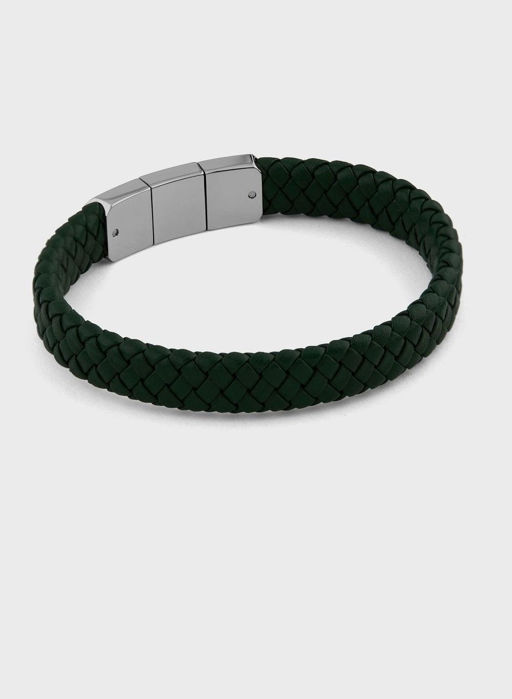 LACOSTE Rokel Men's Leather Bracelet - Versatile Elegance - Image 1