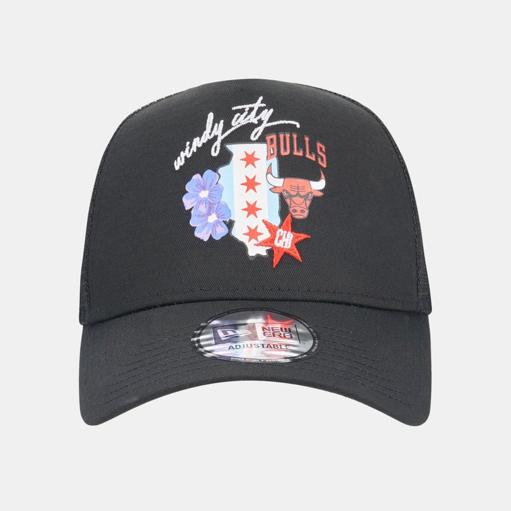 New Era Chicago Bulls NBA Trucker Cap - Men's Edition - Image 1