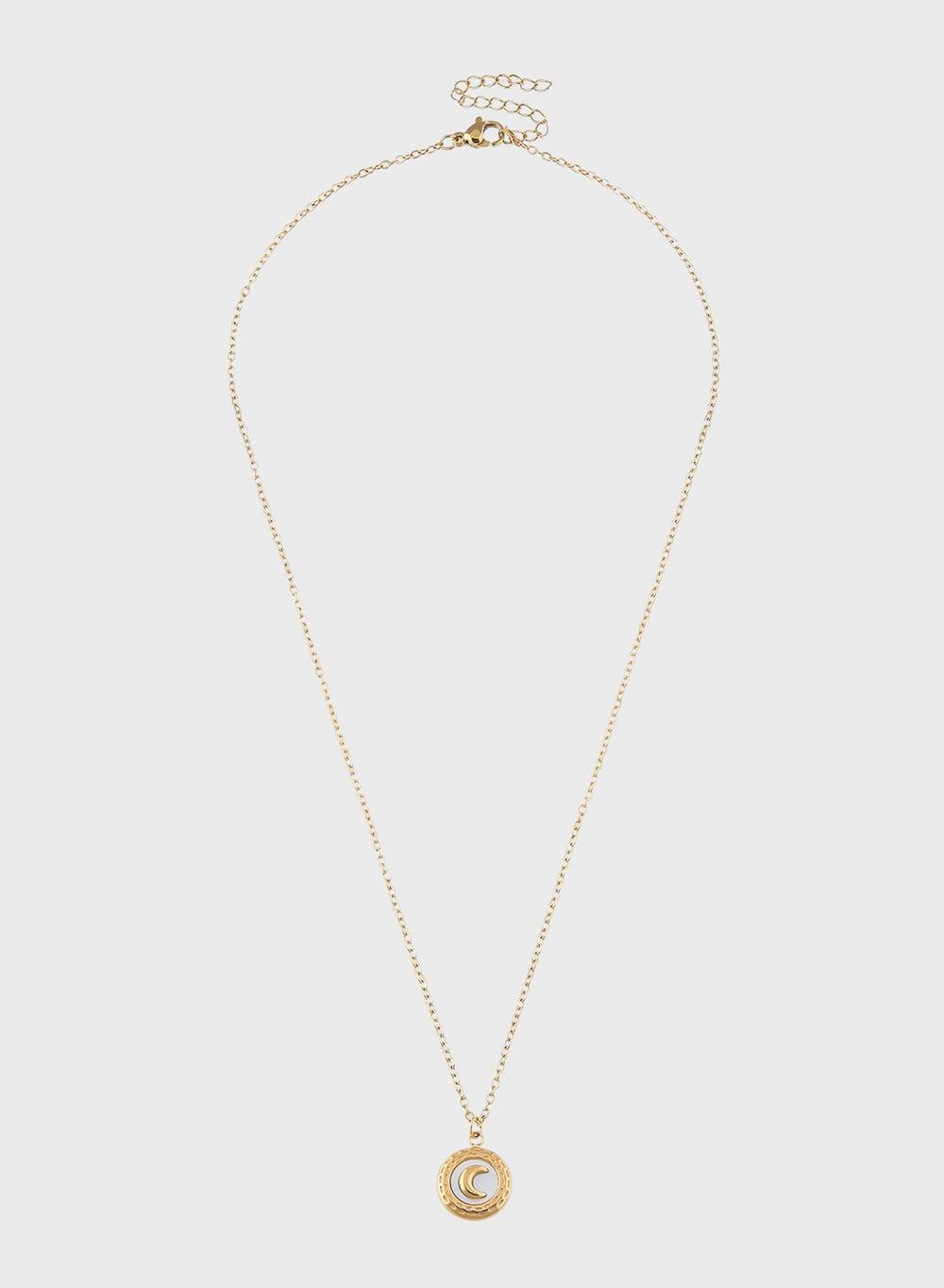 Staurtz Crescent Moon Necklace - Core Elegance for Women - Image 1