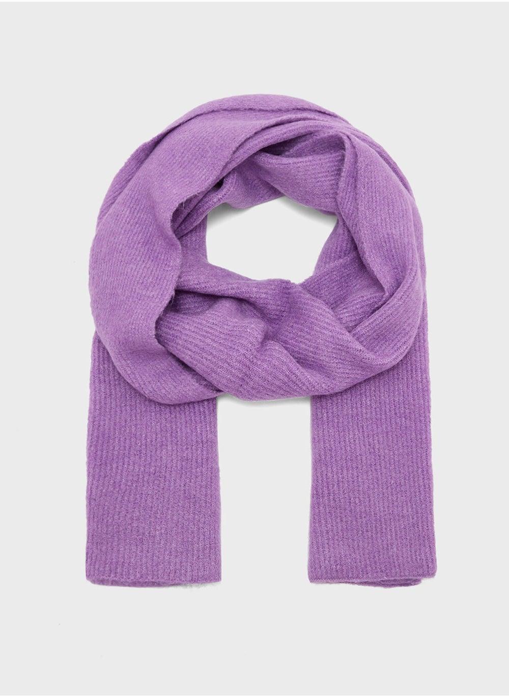 VERO MODA VMLEFILE Women's Elegant Ribbed Scarf - Image 1