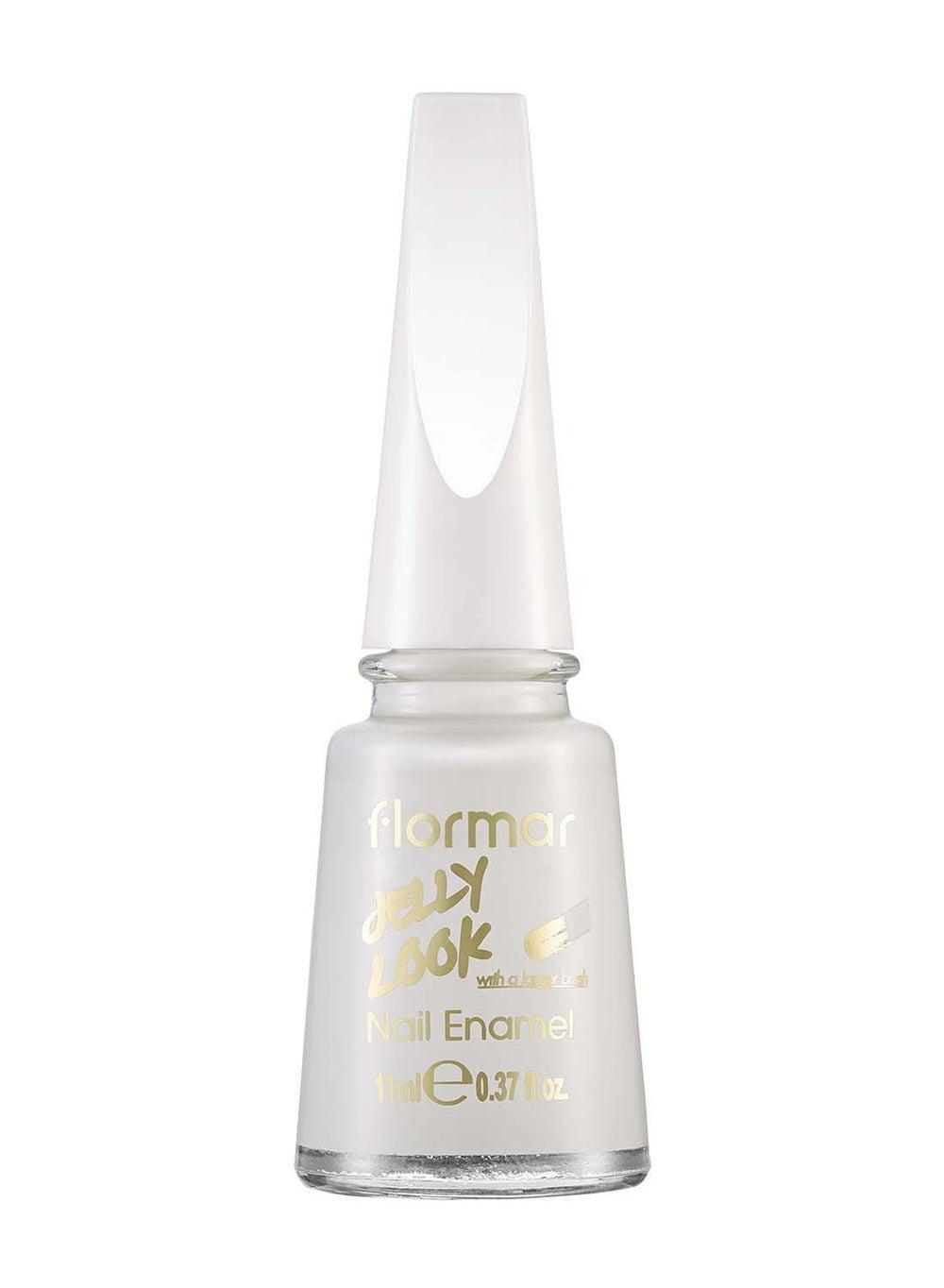 Flormar JL01 Pure Milk Jelly Shine Nail Enamel - Image 1