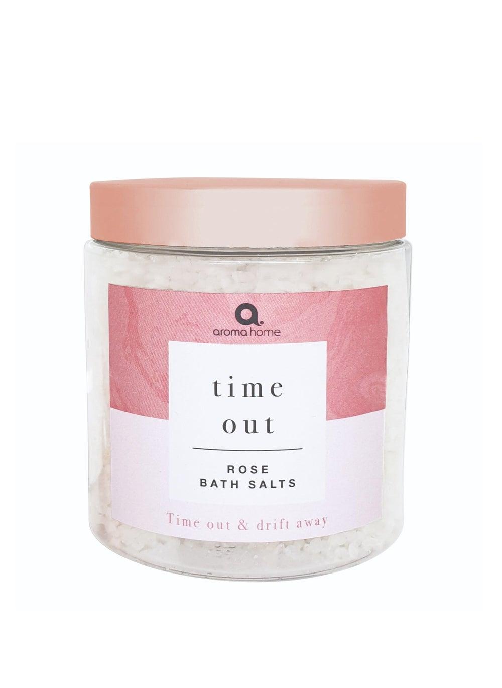 Time Out Rose Essence Bath Salts - Luxurious Soak Experience - Image 1