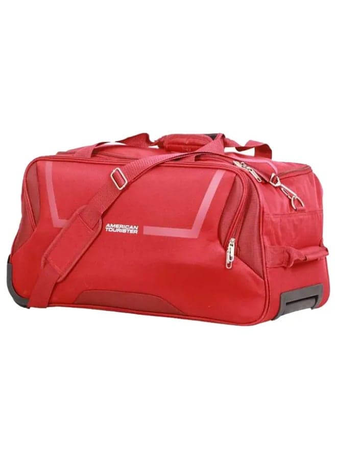 AMERICAN TOURISTER Cosmo 67cm Duffel - Sleek Red with 3-Year Warranty - Image 1