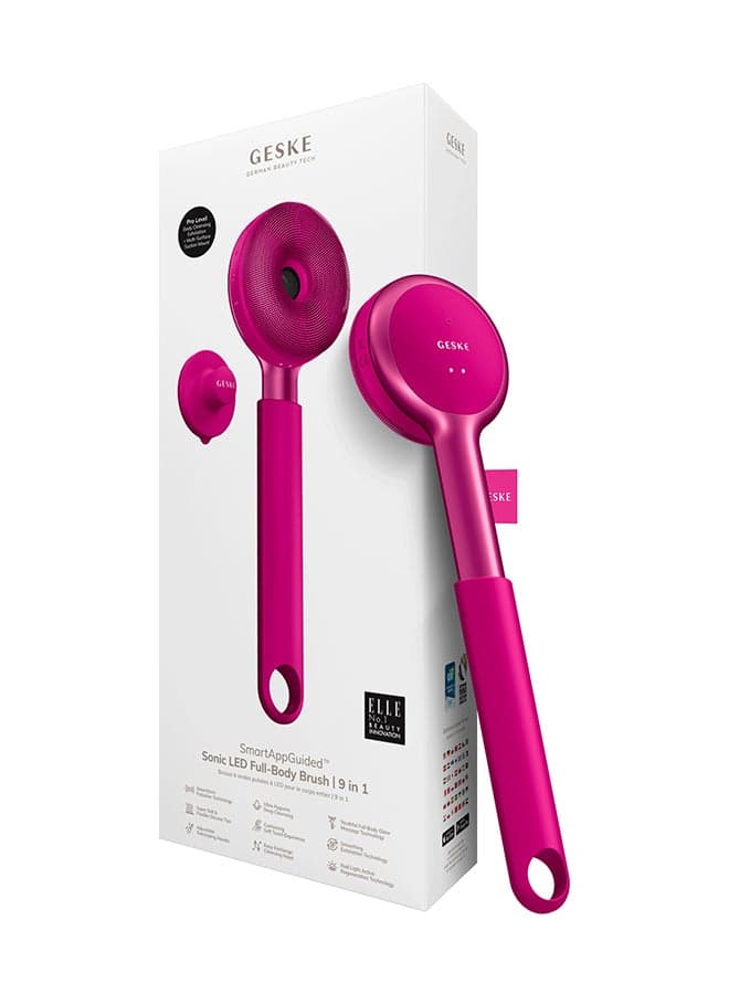 GESKE Sonic LED 9-In-1 Full-Body Rejuvenator | Magenta - Image 1