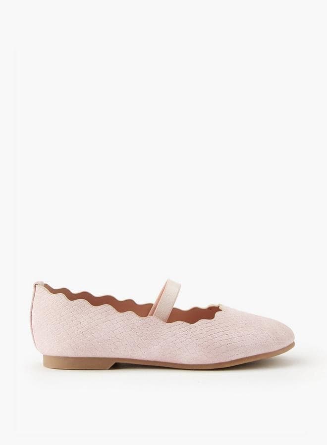 Onex Bs138S Girls' Elegant Pink Ballerina Shoes - Image 1