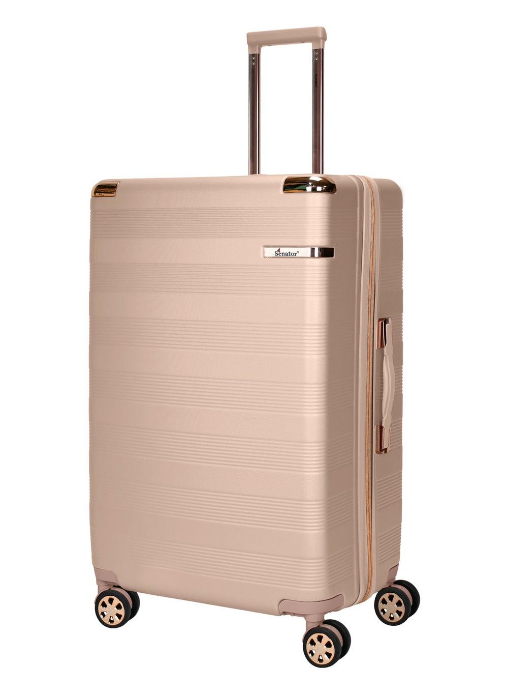 SENATOR A5125 Milk Pink Luxury ABS Trolley with TSA Lock - Image 1