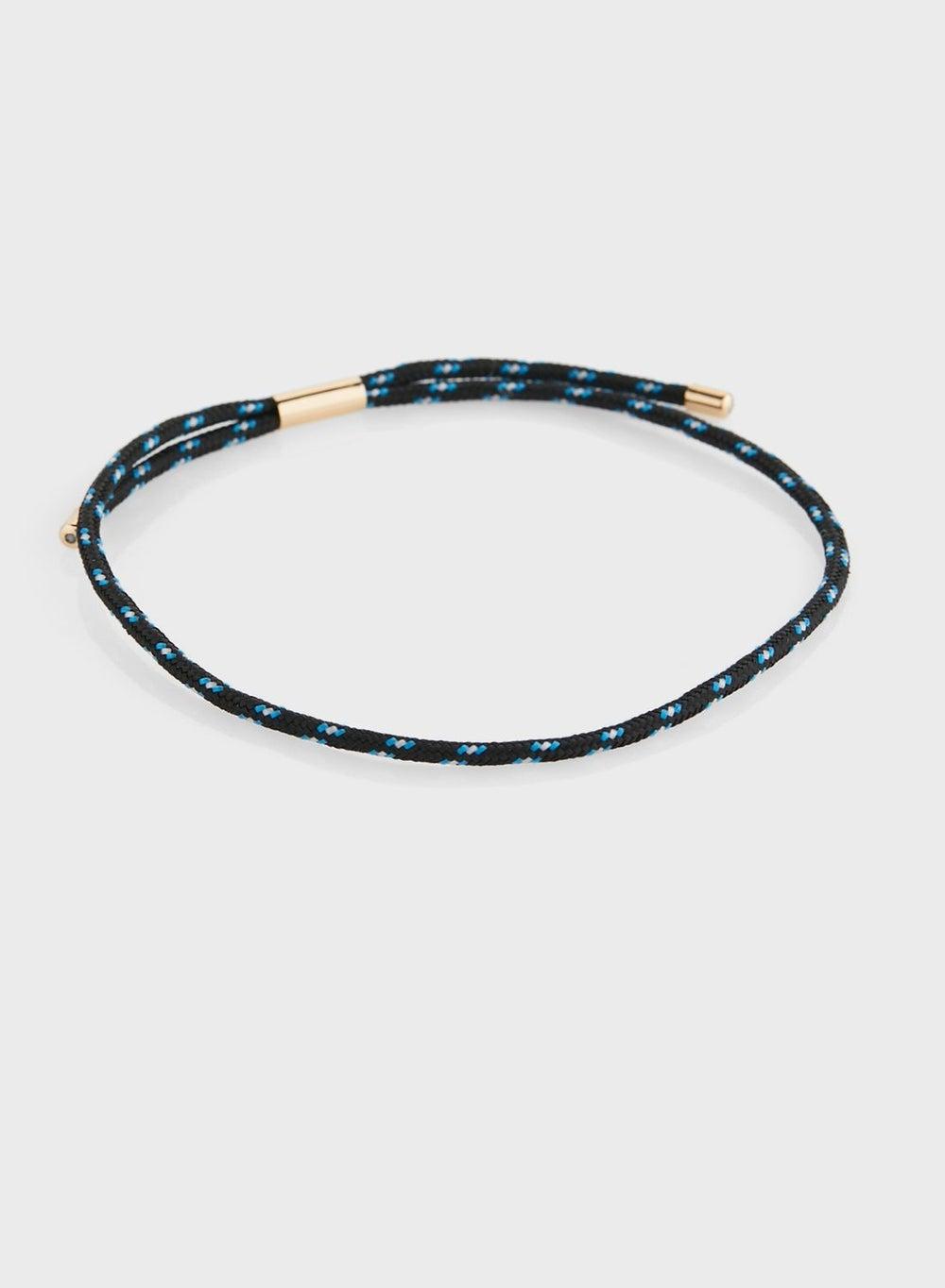 Seventy Five Men’s Adjustable Cord Bracelet: Timeless Accessory - Image 1