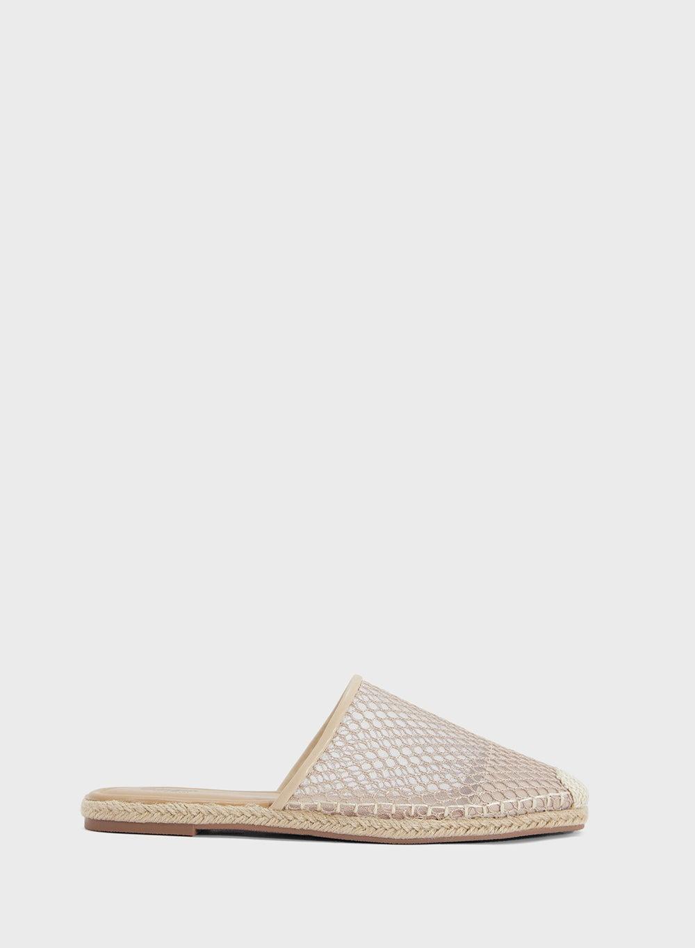 Zs10 Nude Mesh Espadrille – Elegance Meets Comfort - Image 1