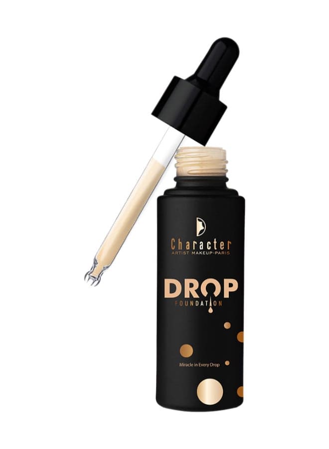 Peach Gold Drop Foundation 30ml - Luminous Coverage - Image 1