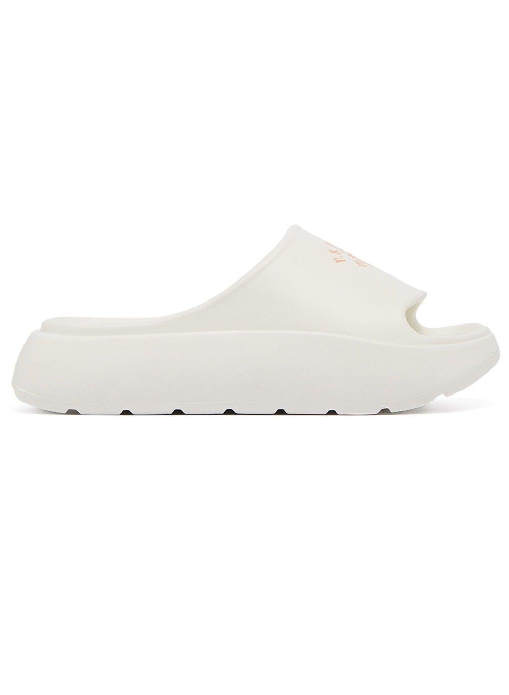 U.S. POLO ASSN. Middleton Glb Women's Elegant White Slides - Image 1