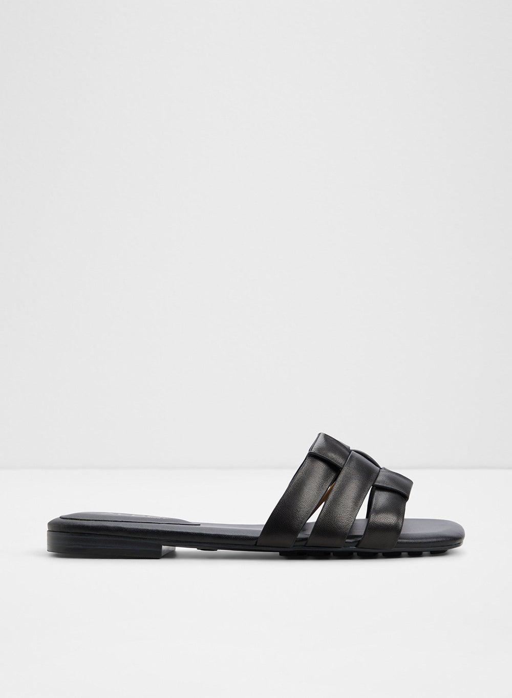 GOTOSANDAL007: Chic Everyday Women's Leather Flat Sandals - Image 1