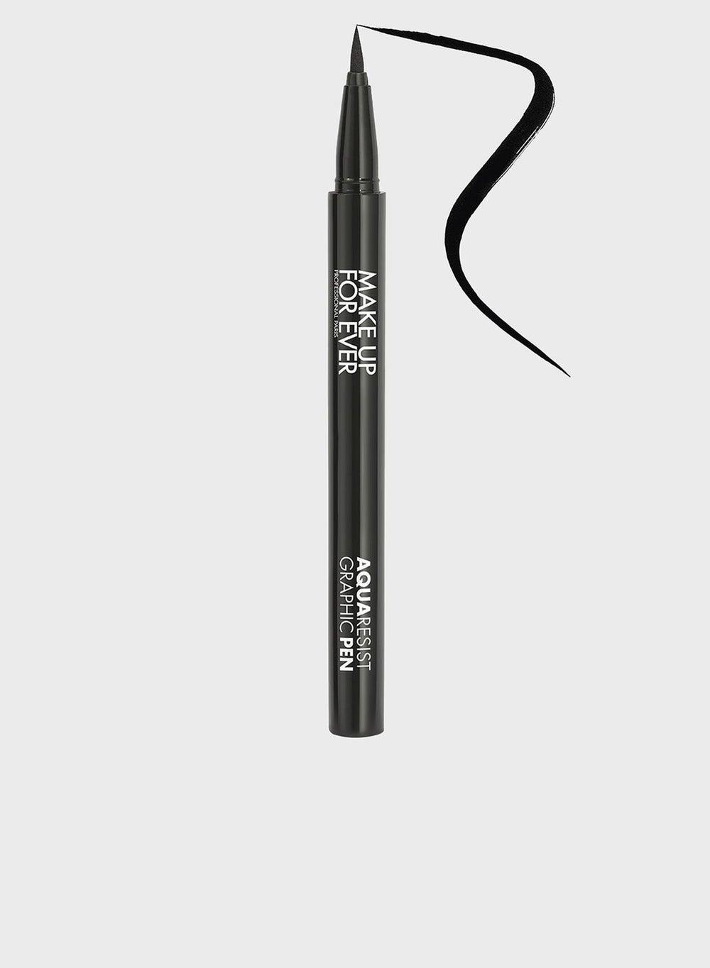 Aqua Resist Graphic Pen 01 Black - Ultimate Eyeliner - Image 1