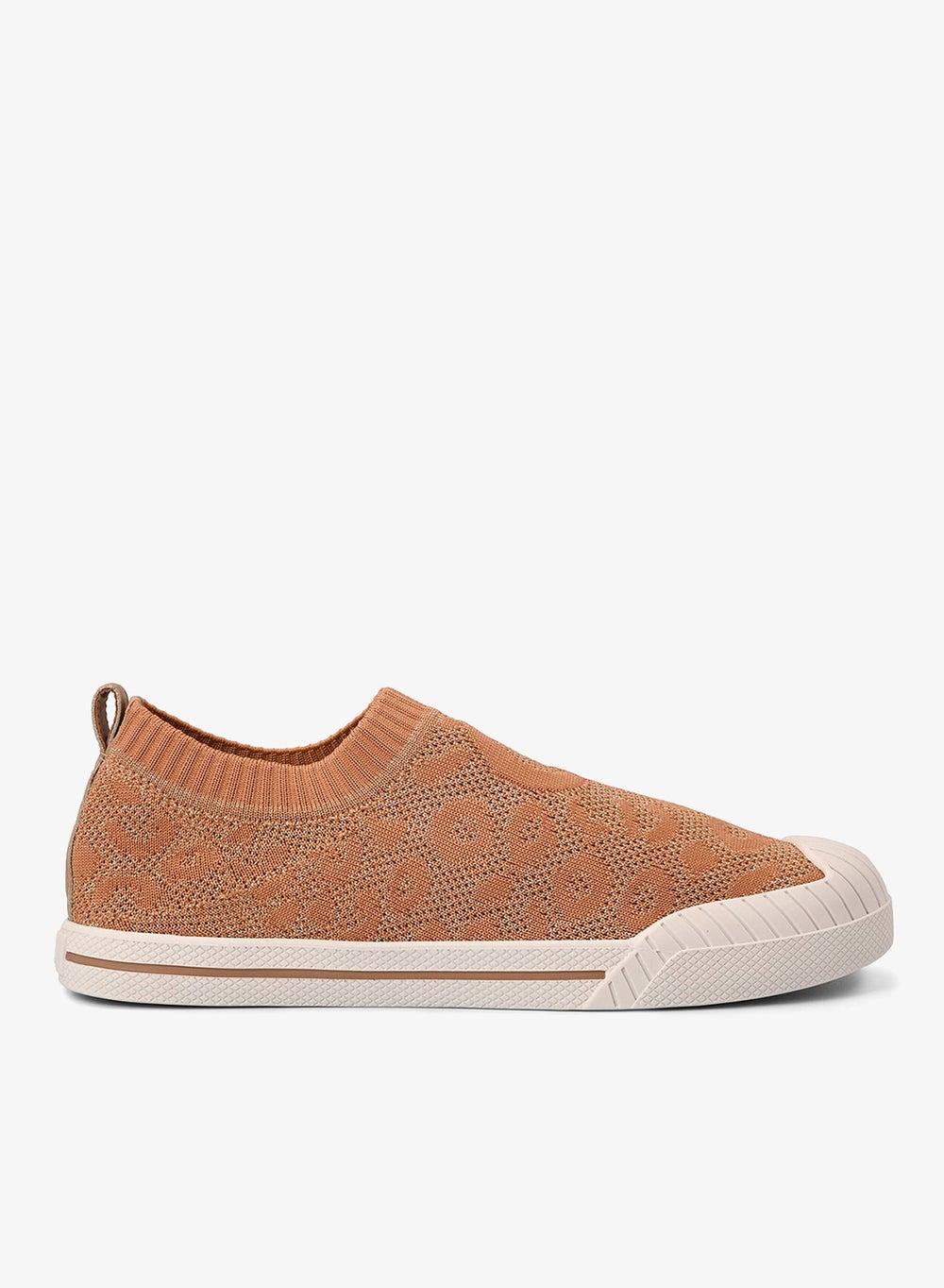 Nutela Knitted Elegance Low-Top Sneakers for Women - Image 1