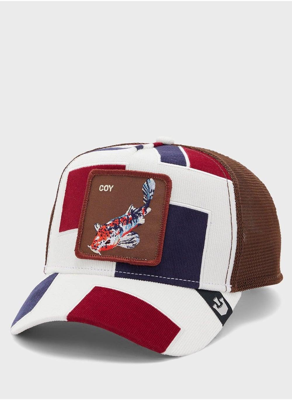 Goorin Bros. Carpy Diem Koi Embroidered Cap - Image 1