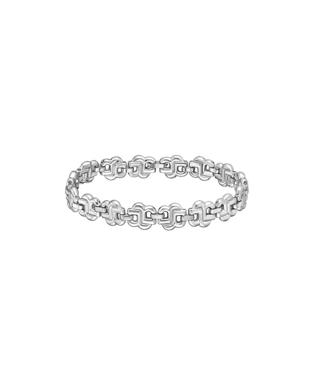 BOSS Double B Strand Stainless Steel Bracelet - Image 1