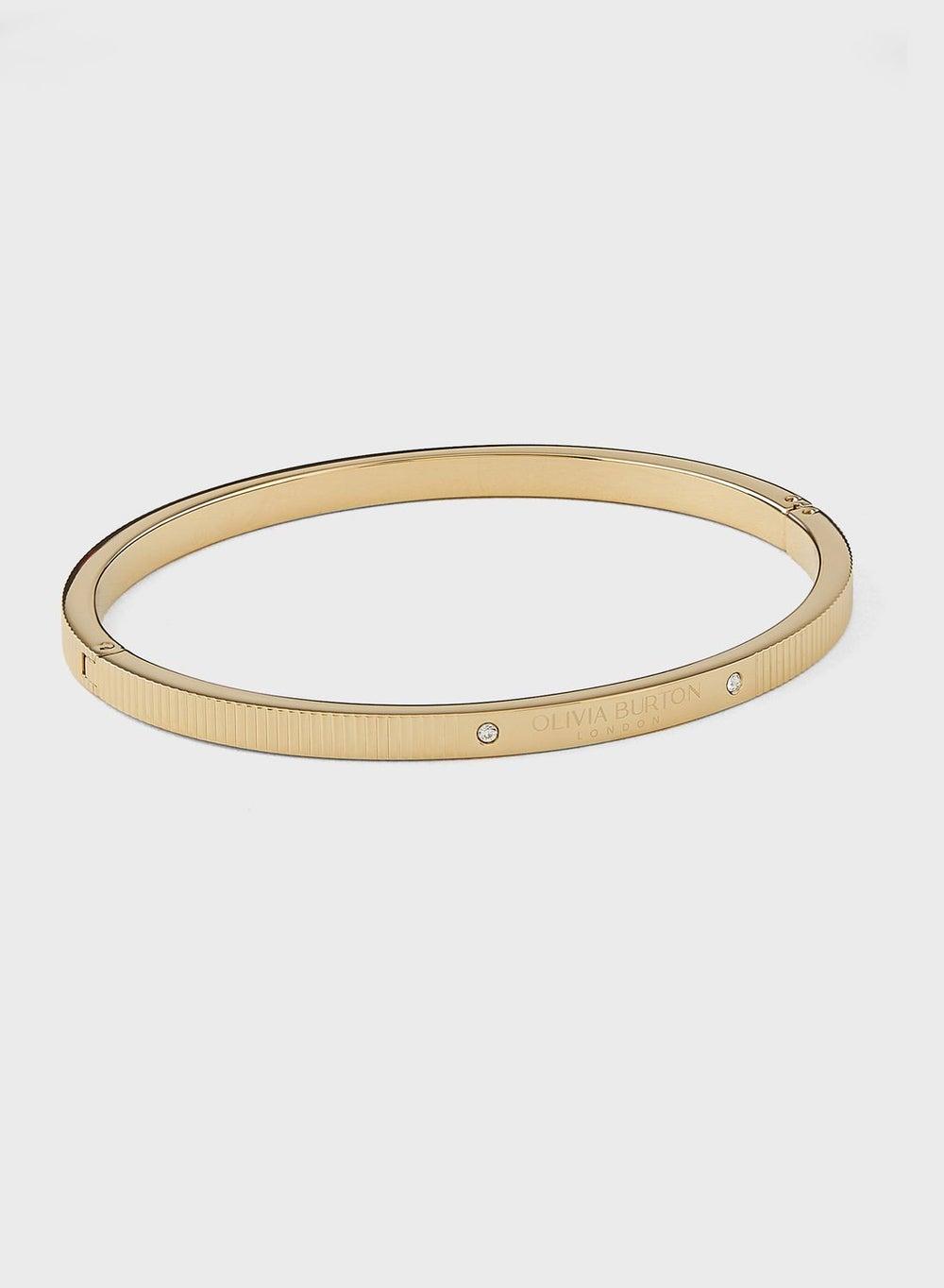 OLIVIA BURTON Luxe Stainless Steel Elastic Strap for Women - Image 1