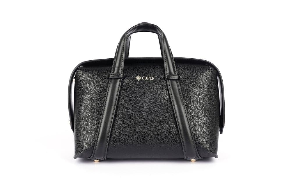 Cuple Satchel-Style Chic Leather Shoulder Bag for Women - Image 1