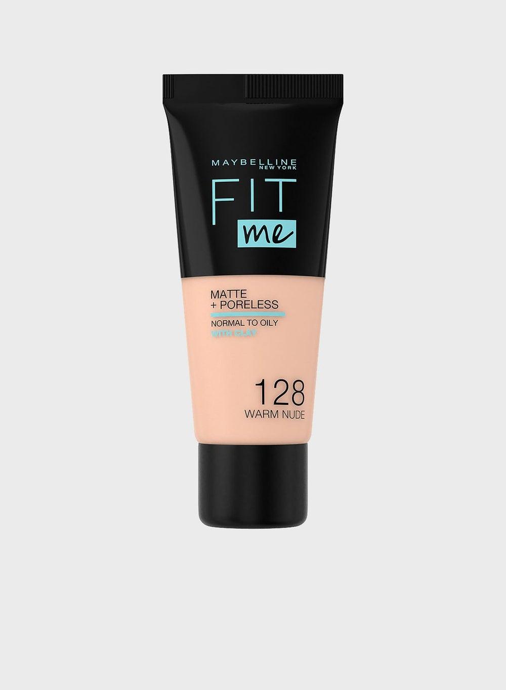 Fit Me 128 Warm - Flawless Matte Foundation - Image 1