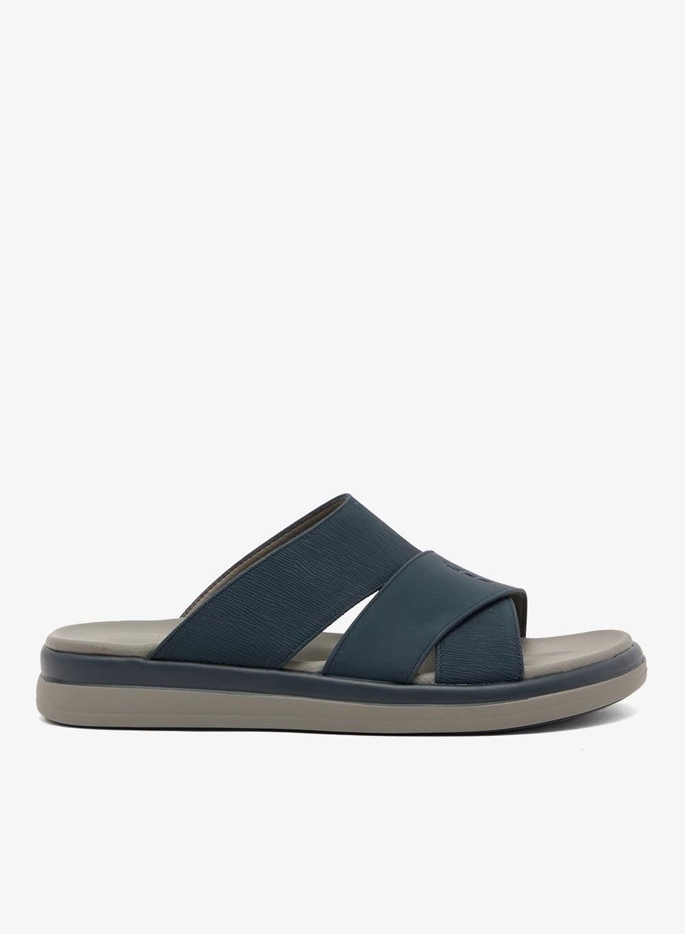 D 423 Navy Comfort Arabic Sandals for Men - Image 1