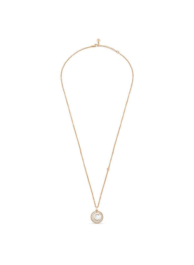 CERRUTI 1881 Circulo Rose Gold Elegance Pendant Necklace - Image 1