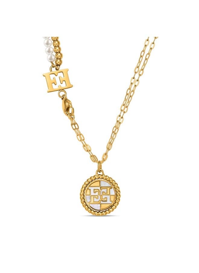 ESCADA Madelene Necklace - Mother-of-Pearl, Versatile Elegance - Image 1