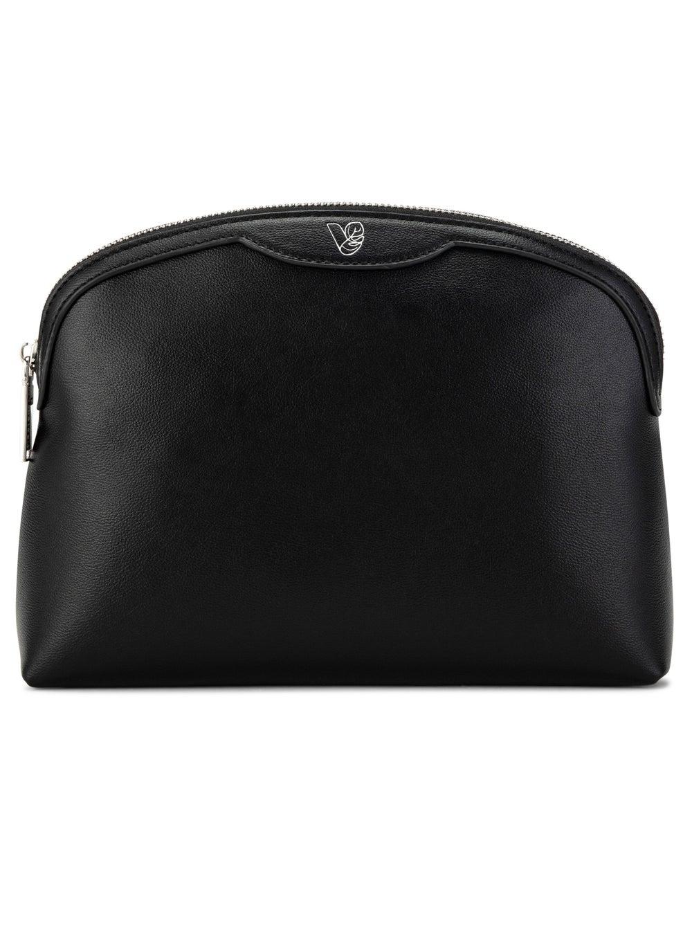 Veganologie Kora Large Travel Pouch - Eco-Chic in Sleek Black - Image 1