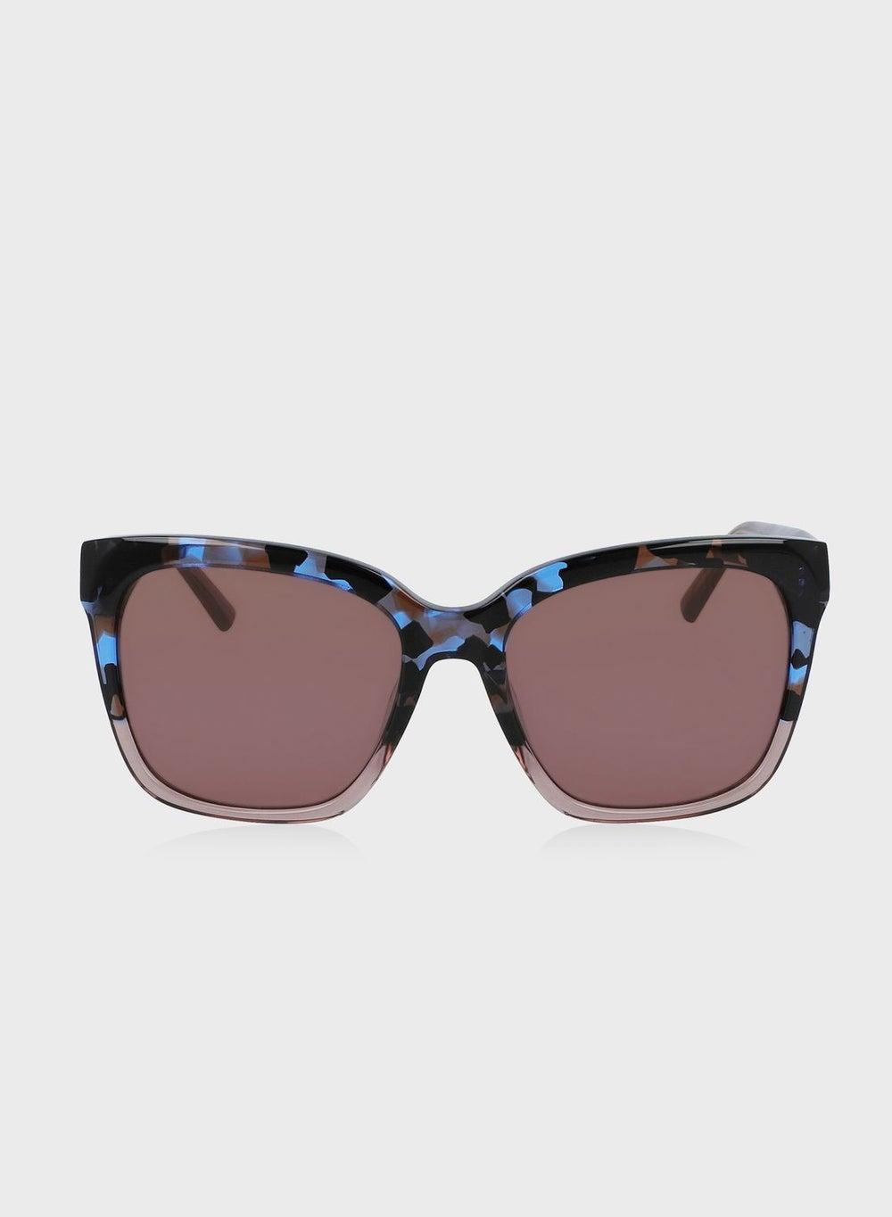 DKNY Chic Square Wayfarer Women's Sunglasses - Image 1