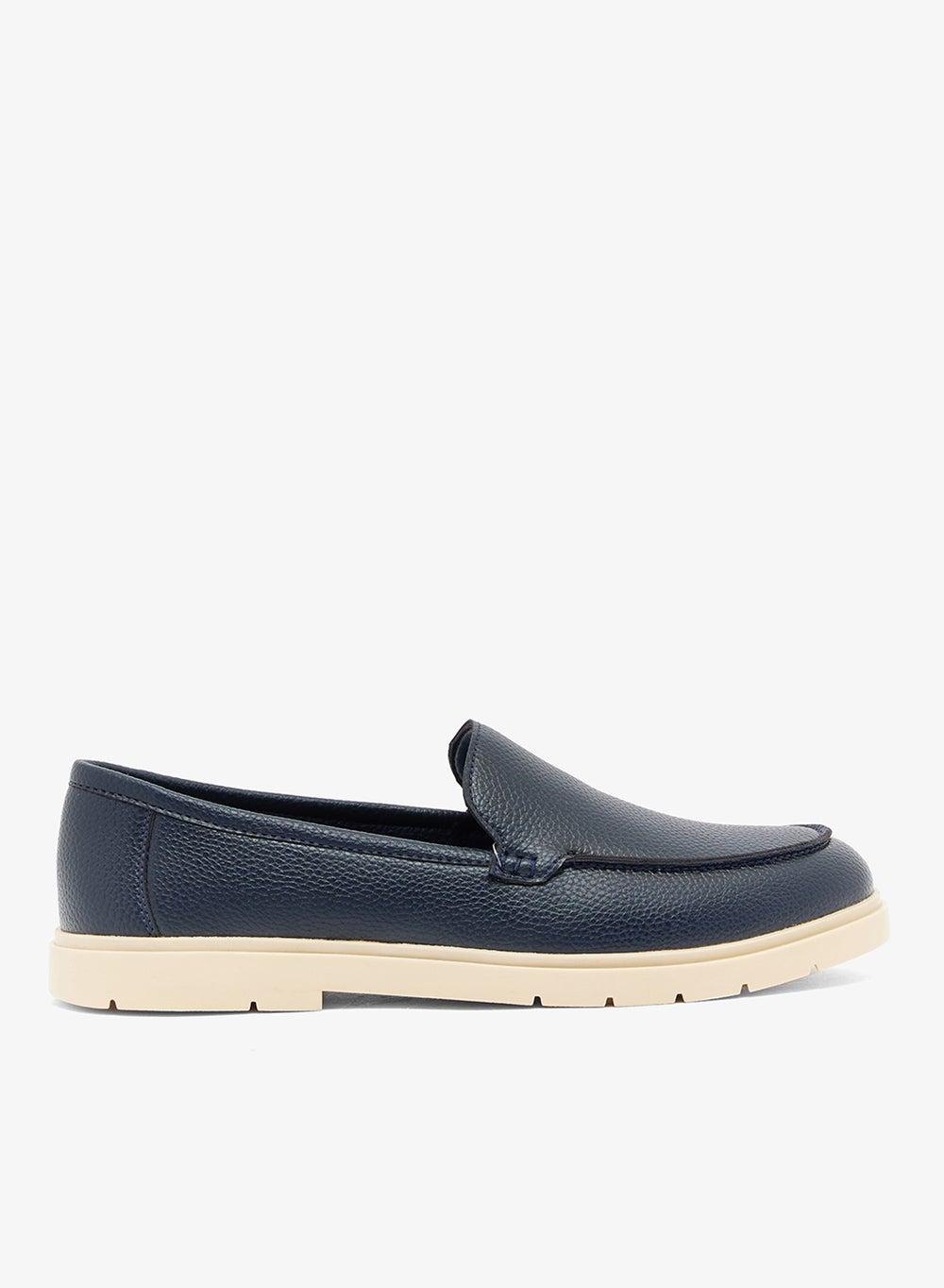 Nmc 018 Black Casual Trim Loafer for Sophisticated Ease - Image 1