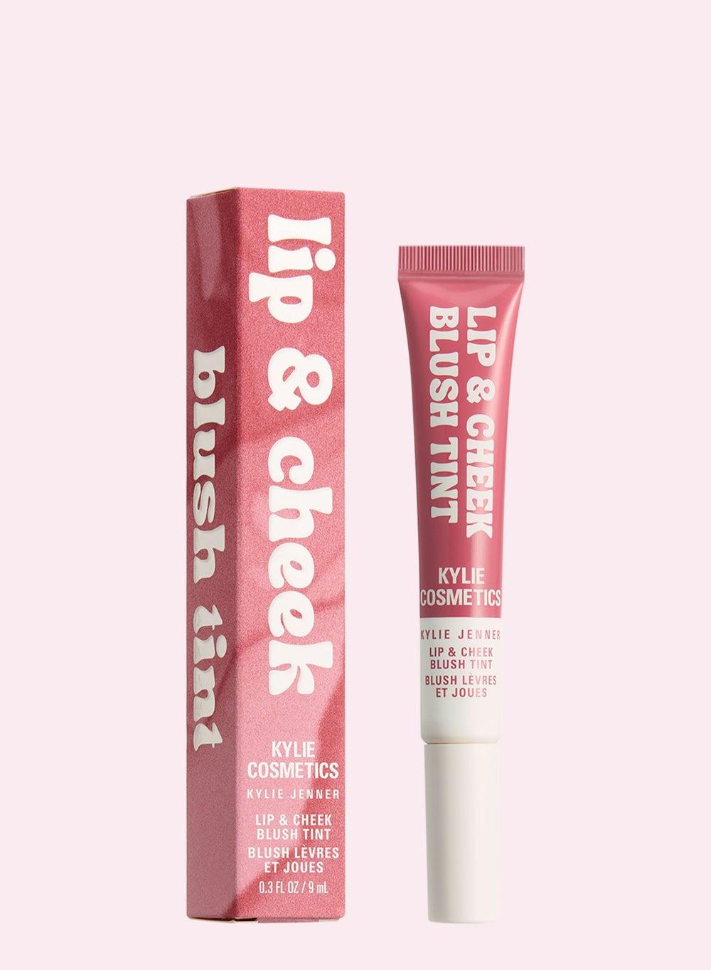 Kylie Glow Away Lip & Cheek Blush Tint – Coral Radiance, 9ml - Image 1