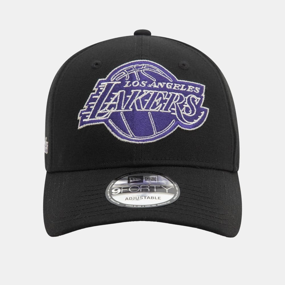 LA Lakers Metallic 9FORTY Cap by New Era – Stylish Fan Gear - Image 1