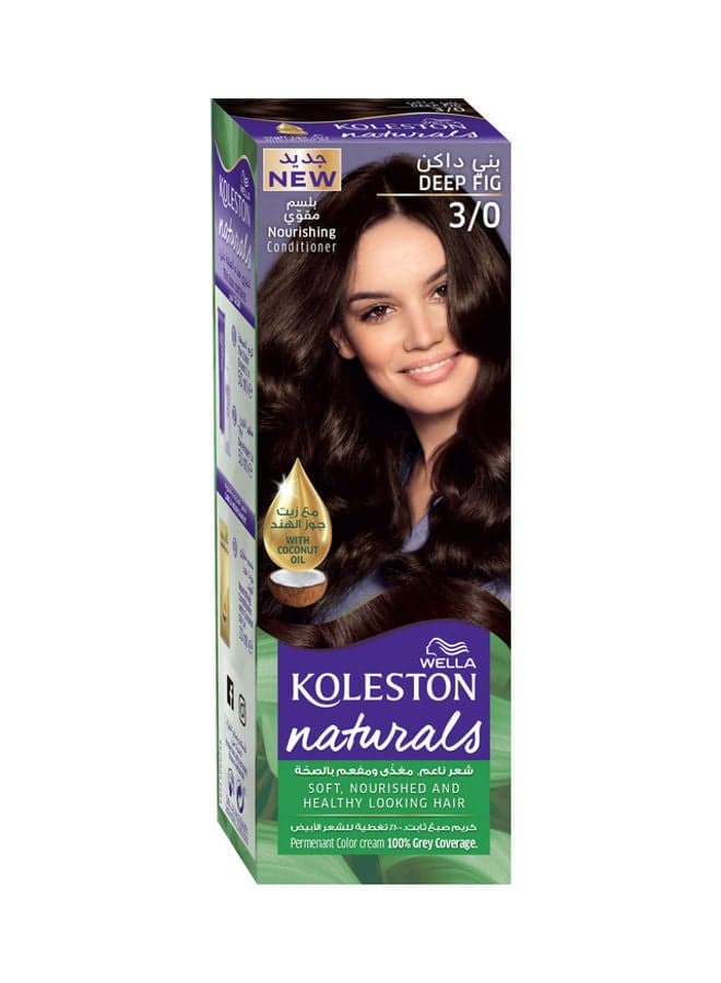 Koleston Naturals 3/0 Deep Fig Luxurious Hair Color - Image 1