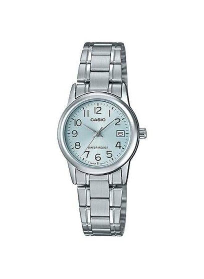 CASIO LTP-V002D-2B Elegant Stainless Steel Women's Watch - 25 mm - Image 1