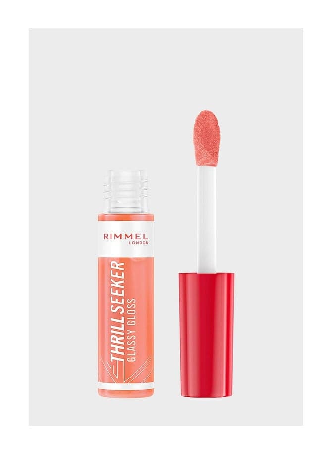 Rimmel London 250 Peach Glassy Gloss - Plump & Shine - Image 1
