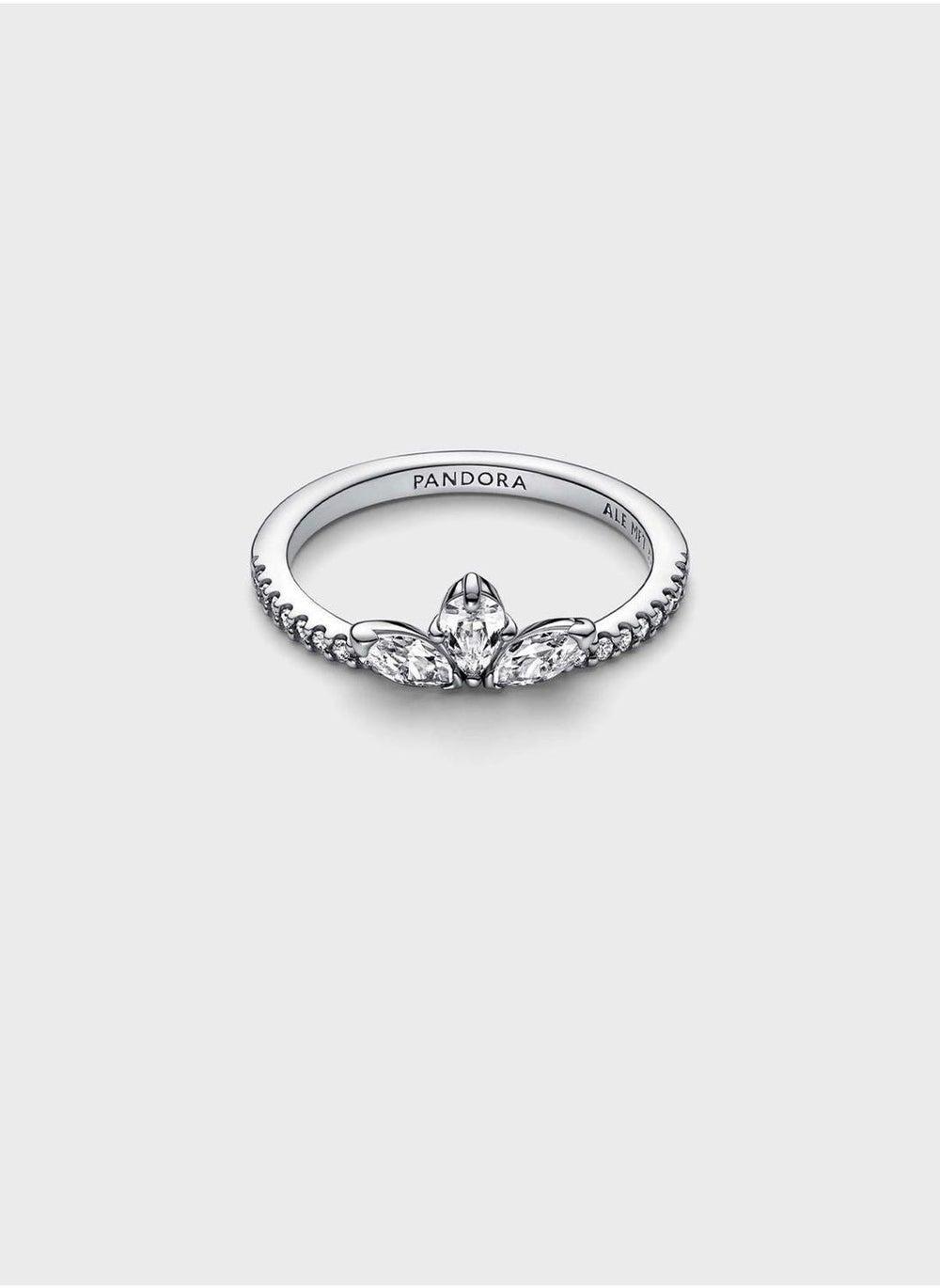 PANDORA Sparkling Herbarium Silver Cluster Ring - Image 1