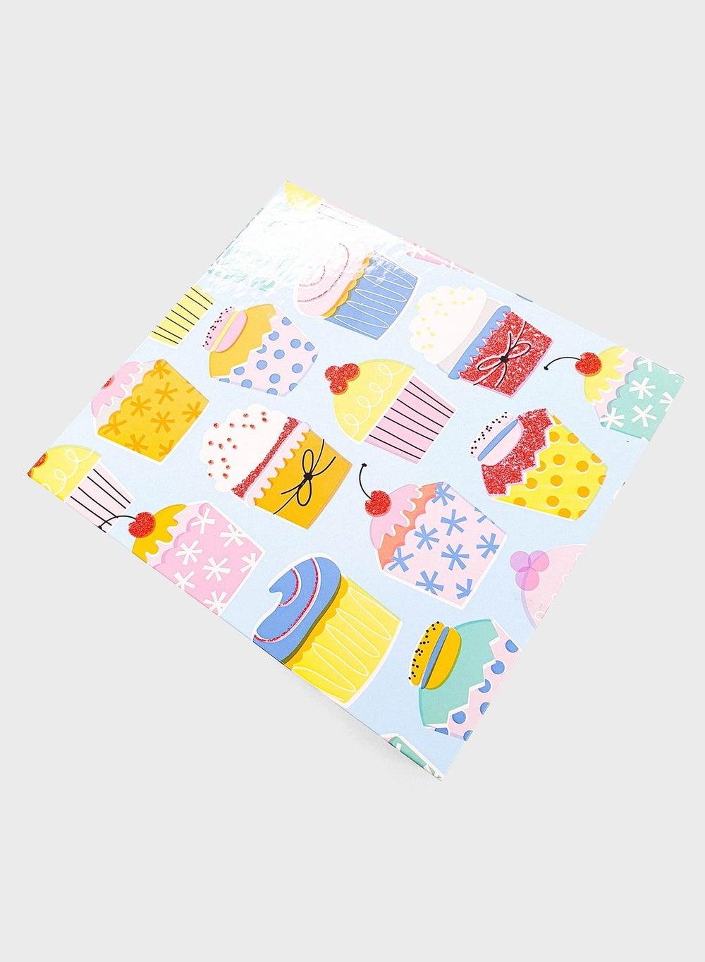 Multi Cupcake Book Makeup Set: Colorful Variety - Image 1