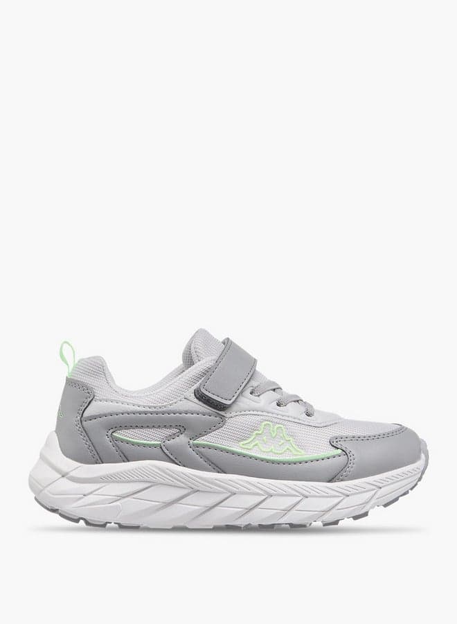 CK25588BP Grey Boys' Sports Sneakers with Logo Details - Image 1