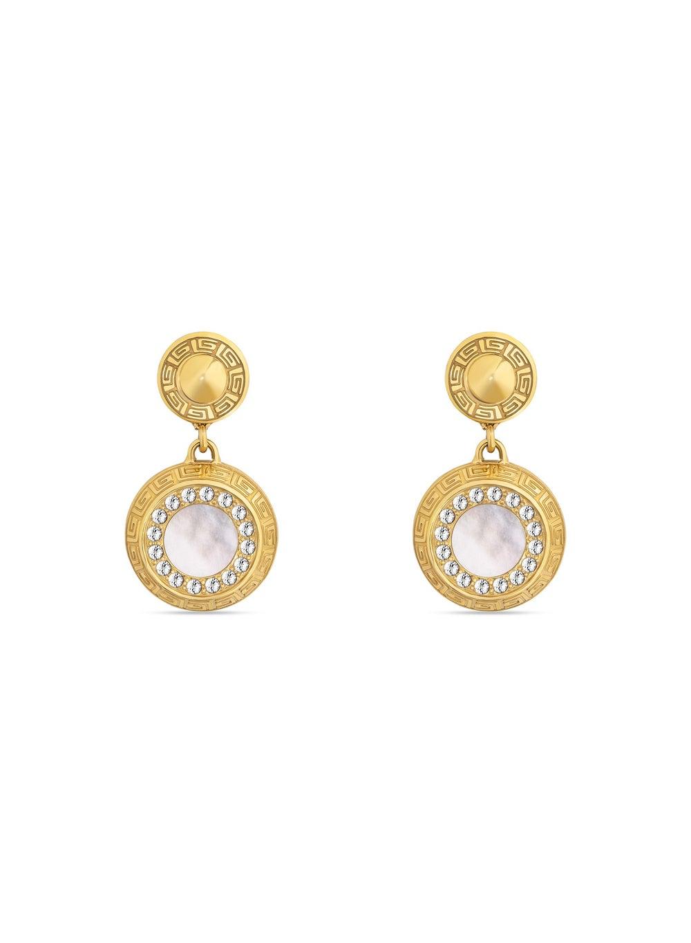 Guy Laroche Victoria Mother of Pearl Women's Earrings - Image 1