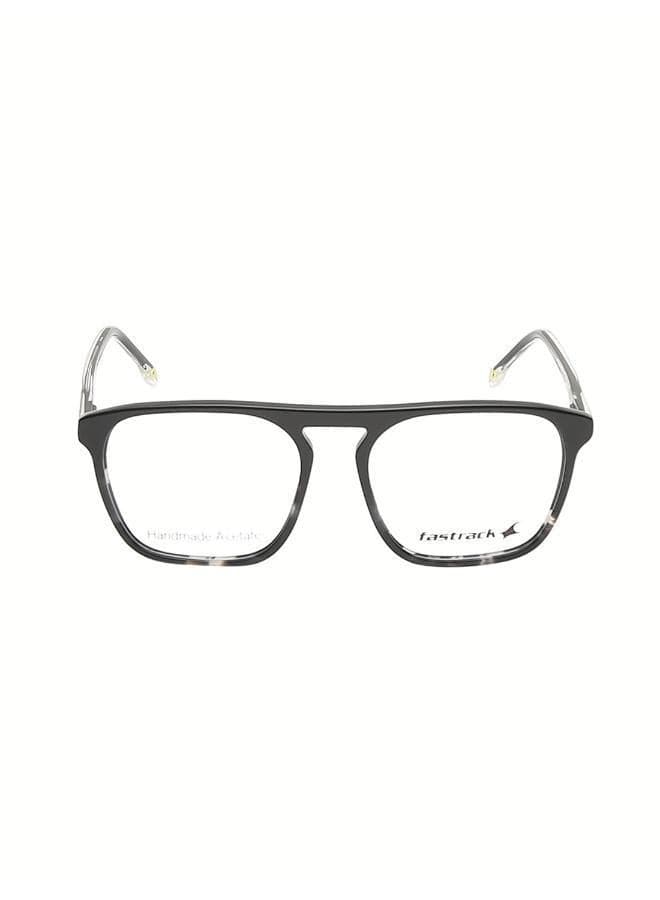 Fastrack Navigator Rimmed Eyeglasses: Clear & Black Elegance - Image 1