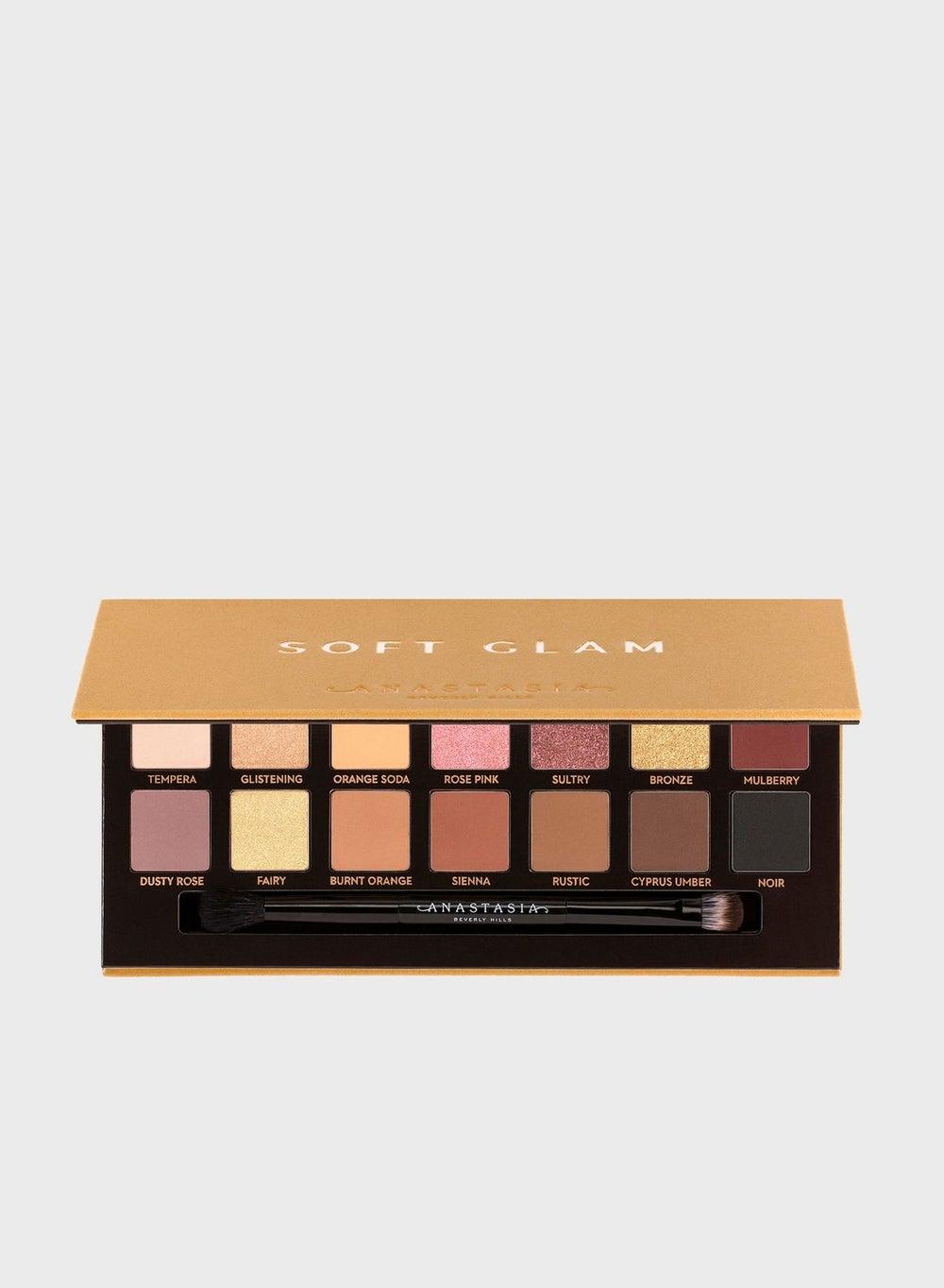 Soft Glam Eye Shadow Palette - 14 Luxe Shades - Image 1
