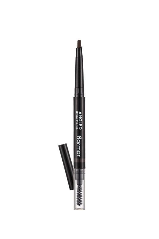 Flormar Angled Brow Pencil 04 Dark Brown - Precision Defined - Image 1